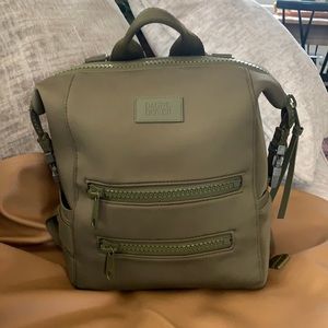 dark moss dagne dover indi diaper backpack small
